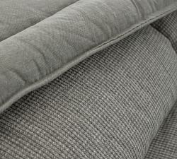 European Flax Linen Waffle Comforter