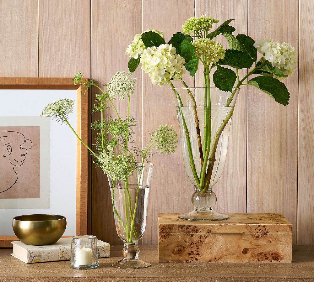 Glass Stem Vase