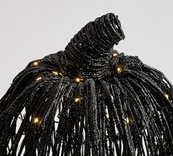 Stackable Glitter Pumpkins - Set of 3