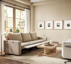 Westwood Square Arm Leather Power Reclining Sofa - Thumbnail 2