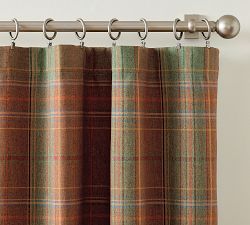Woodrow Plaid Curtain - Set of 2