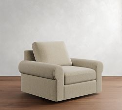 Big Sur Roll Arm Swivel Chair