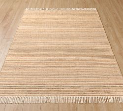 Cole Handwoven Wool Jute Striped Rug