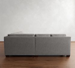 York Square Arm 3-Piece L-Shaped Wedge Sectional (102")
