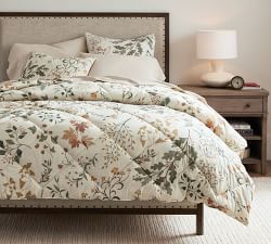 Autumn Botanical Percale Comforter Sham