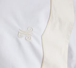 Monique Lhuillier Daphne Percale Duvet Cover