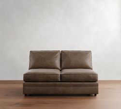 Build Your Own Pearce Roll Arm Leather Sectional