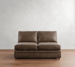 Build Your Own Pearce Square Arm Leather Sectional
