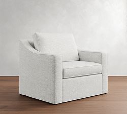 Cameron Slope Arm Slipcovered Chair and a Half