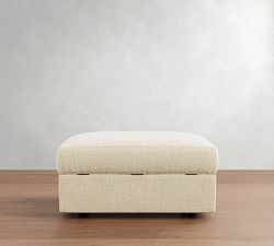 Carmel Wide Arm Sectional Storage Ottoman