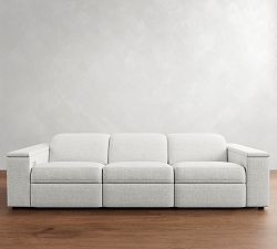 Ultra Lounge Square Arm Reclining Sofa (111")