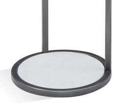 Callista Round Marble Cocktail Table (10")