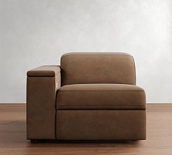 Build Your Own Ultra Lounge Square Arm Leather Sectional