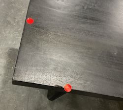 Open Box: Cayman Dining Bench - Warm Black