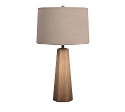 Schiller Metal Hexagon Table Lamp (29")