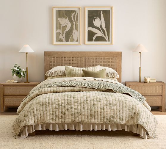 Floral Cloud Reversible Quilt