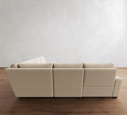 Big Sur Square Arm Power Reclining L-Shaped Sectional (122")