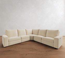 Big Sur Square Arm Power Reclining L-Shaped Sectional (122")
