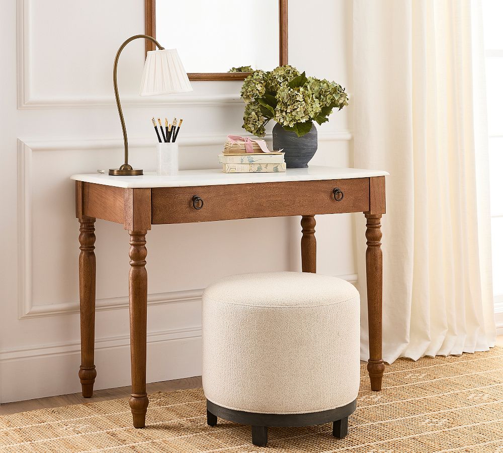Scarlett Marble Writing Desk (39