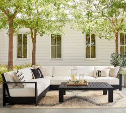 Build Your Own - Malibu Metal Platform Outdoor Sectional Components