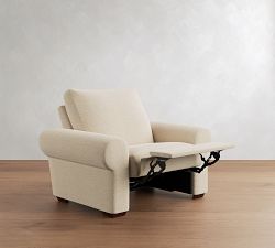 Big Sur Roll Arm Power Recliner