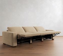 Westlake Leather Power Reclining Sofa (84"&ndash;118")