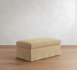 Sierra Slipcovered Sectional Ottoman