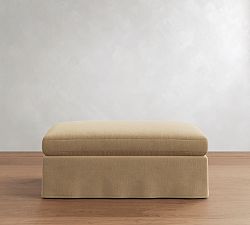 Sierra Slipcovered Sectional Ottoman