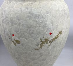 Open Box: Sienna Planter, Large (24"H) - Ivory