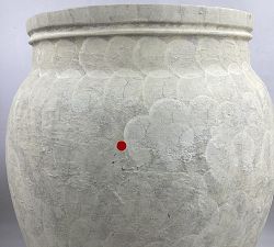 Open Box: Sienna Planter, Large (24"H) - Ivory