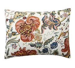 Open Box: Eleanor Palempore Percale Comforter Sham, Standard, Set of 2 - Multi