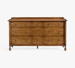 Open Box: Summerville 9-Drawer Dresser (72") - Tuscan Brown