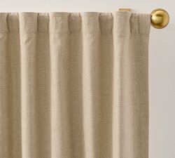 Herringbone Blackout Curtain