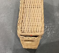 Open Box: Aubrey Handwoven Oversized Lidded Basket - Natural