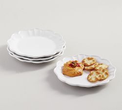 Monique Lhuillier Juliana Scalloped Appetizer Plate