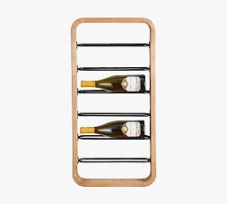 Wood &amp; Iron Wine Bottle Rack