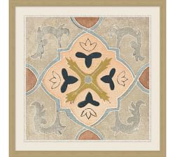 Bahia Tapestry Framed Print