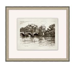 Bridges of the Seine Framed Prints