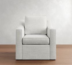 Cameron Slope Arm Slipcovered Chair