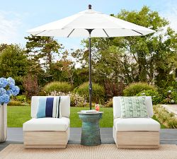 Build Your Own - Indio Eucalyptus Modern Platform Outdoor Sectional Components