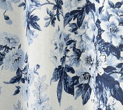 Garden Floral Blackout Curtain