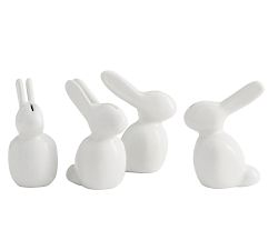 Mason Bunny Place Card Holders, Set of 4
