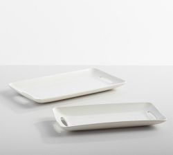 Mason Stoneware Rectangular Serving Trays