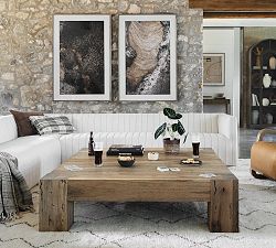 Open Box: Fia Square Coffee Table (40"- 55")