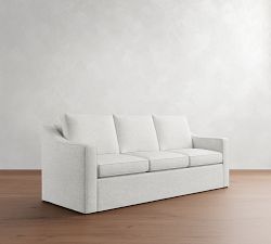 Cameron Slope Arm Slipcovered Sofa (60"&ndash;95")