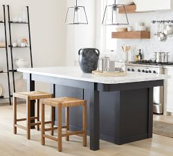 Malibu Woven Backless Stool