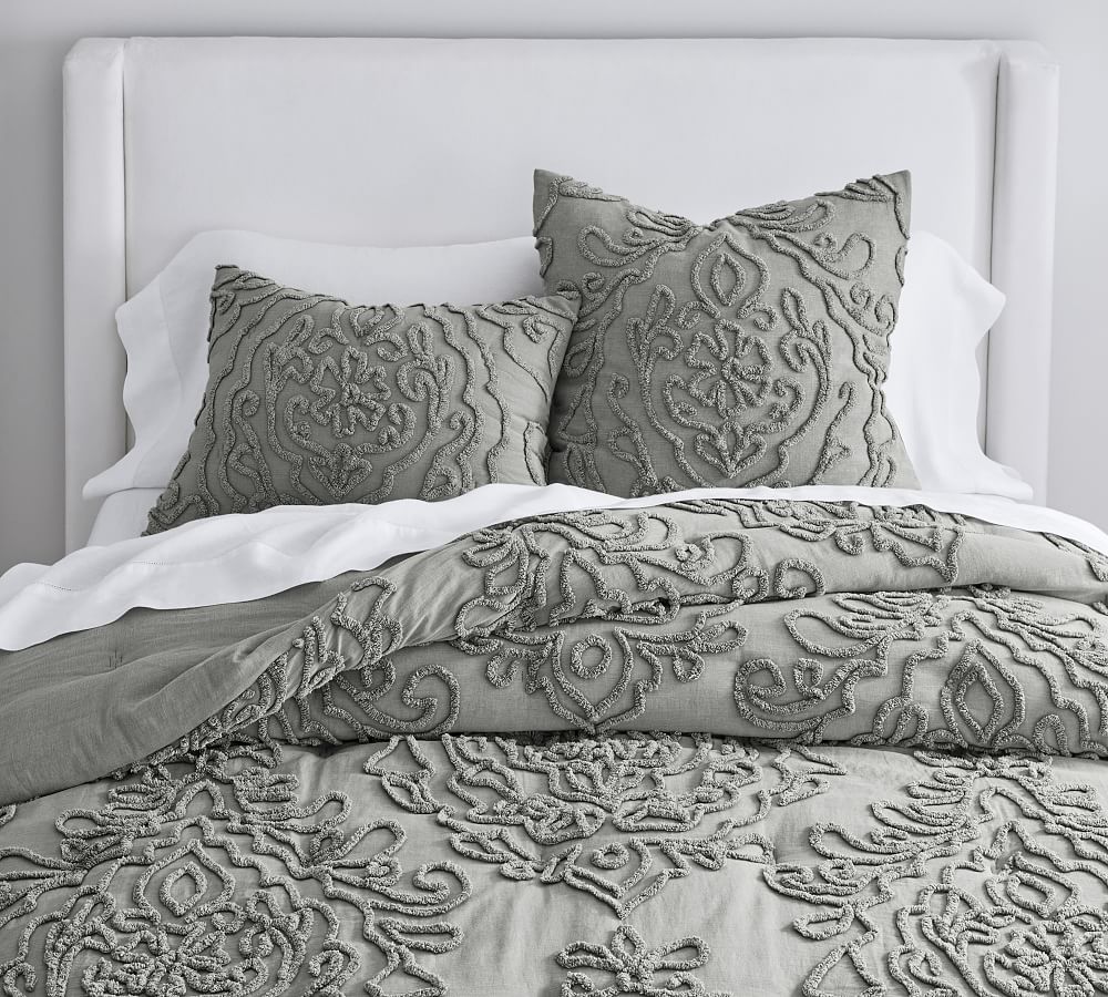Renee Sateen Comforter Standard Sham - King Set of 2