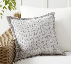 Sunbrella® Diamond Reversible Outdoor Pillow