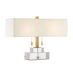 Digby Crystal Table Lamp (15")