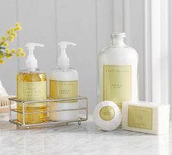 K. Hall Lemon Sage Soap &amp; Lotion Caddy Set